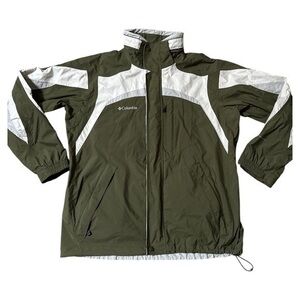 Men’s Columbia, size Large, Interchange 3-in-1 Jacket, Omni-tech, forest green